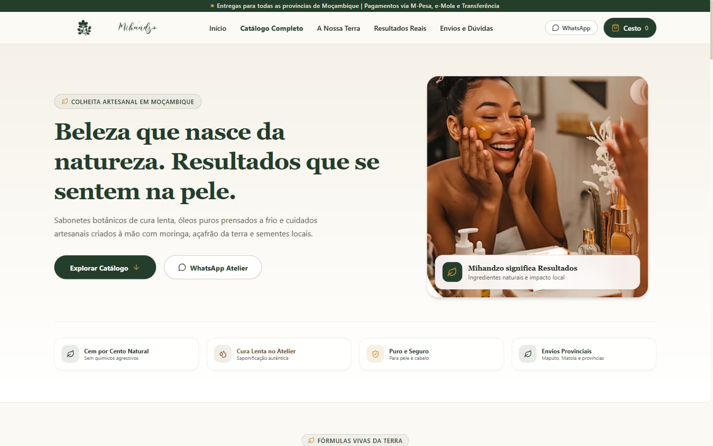 Montra digital de Mihandzo
